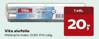 Vita alufolie