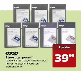 SuperBrugsen Støvsugerposer tilbud