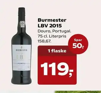 SuperBrugsen Burmester LBV 2015 tilbud