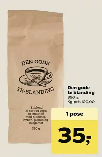 SuperBrugsen Den gode te blanding tilbud