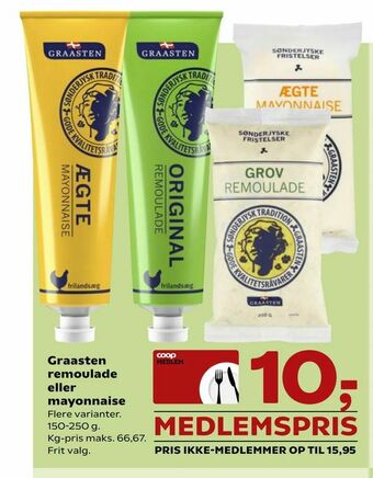 SuperBrugsen Graasten remoulade eller mayonnaise tilbud