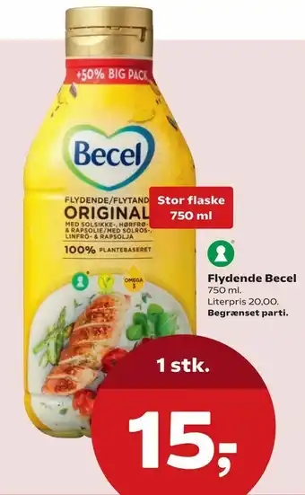 SuperBrugsen Flydende Becel tilbud