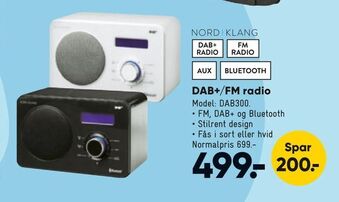 Bilka DAB+/FM radio tilbud