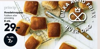 Bilka Hvedeknopper tilbud