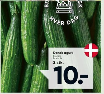 Bilka Dansk agurk tilbud