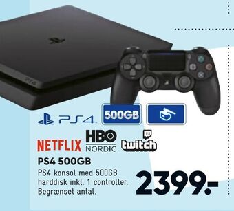 Bilka Ps4 500gb tilbud