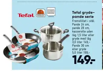 Bilka Tefal grydepande serie tilbud