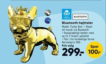 Bilka Bluetooth højttaler tilbud