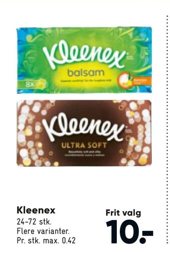 Bilka Kleenex tilbud