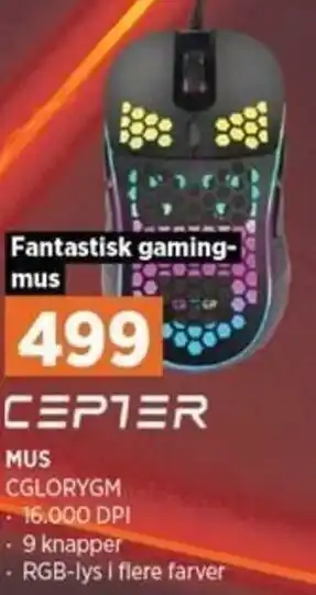 Power Mus CGLORYGM tilbud