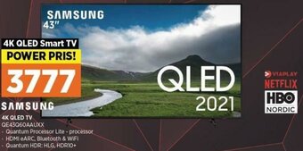 Power Samsung 4K QLED TV QE43Q60AAUXX tilbud