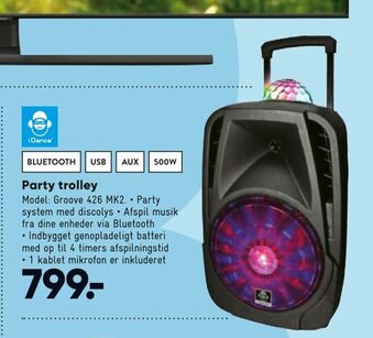 Bilka Party trolley tilbud