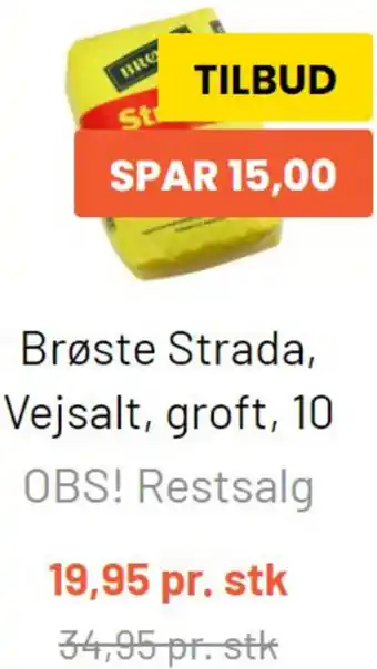 Brøste Strada, Vejsalt, Groft, 10