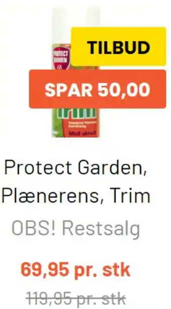 Silvan Protect Garden, Plænerens, Trim tilbud