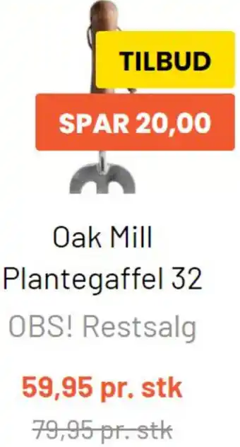 Silvan Oak Mill Plantegaffel 32 tilbud