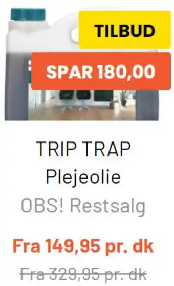 Silvan Trip Trap Plejeolie tilbud