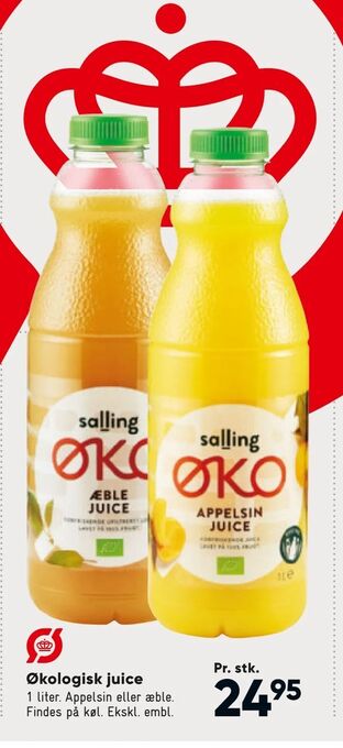 Bilka Økologisk juice tilbud