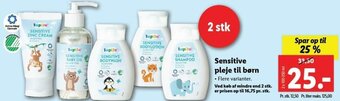 Lidl Sensitive Pleje Til Børn tilbud