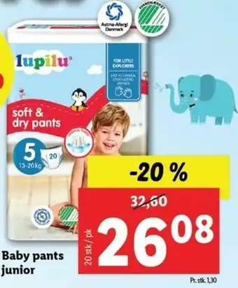 Lidl Baby Panst Junior tilbud