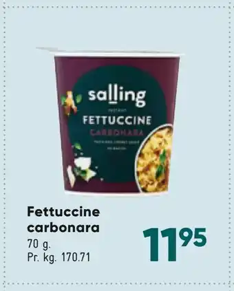 Fettuccine carbonara