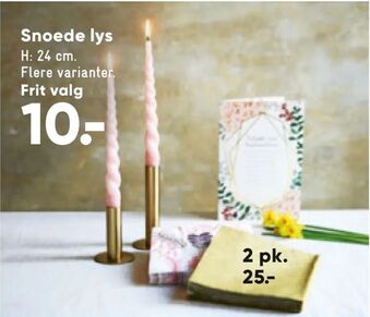 Bilka Snoede lys tilbud