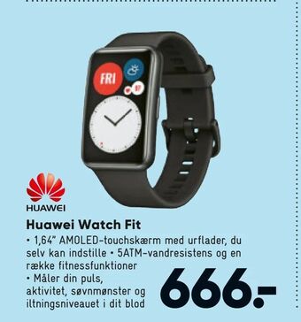 Bilka Huawei Watch Fit tilbud