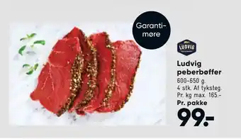 Bilka Ludvig peberbøffer tilbud