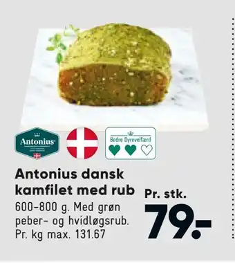 Bilka Antonius dansk kamfilet med rub tilbud