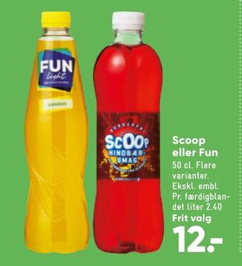 Bilka Scoop eller Fun tilbud