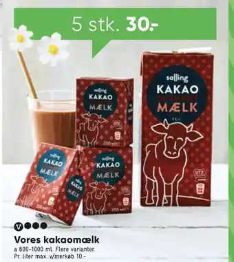Vores kakaomælk