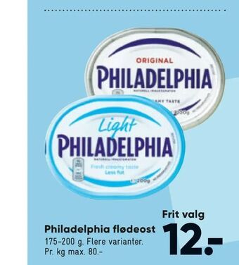 Bilka Philadelphia flødeost tilbud