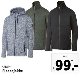 Lidl Fleecejakke tilbud