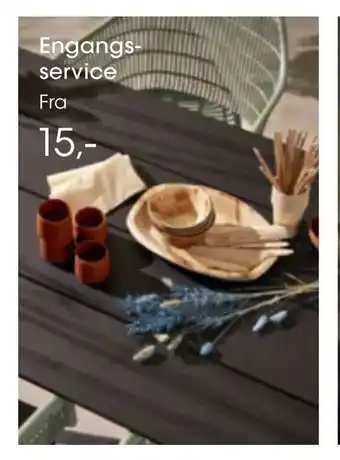 Bilka Engangs service tilbud