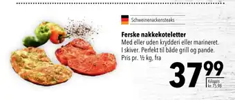 Citti Ferske nakkekoteletter tilbud