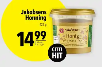 Citti Jakobsens Honning tilbud