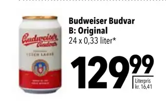 Citti Budweiser Budvar B: Original tilbud