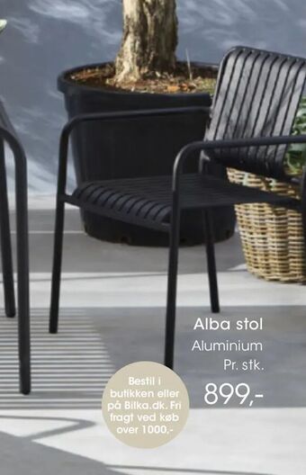 Bilka Alba stol tilbud