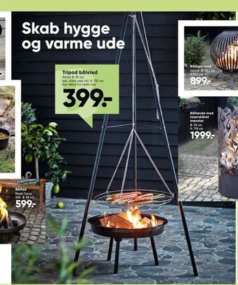 Bilka Tripod bålsted tilbud