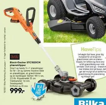 Black+Decker STC1820CM plæneklipper