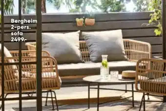 Bilka Bergheim 2-pers sofa tilbud
