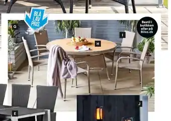 Bilka Leeds stol tilbud