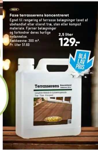 Bilka Faxe terrasserens koncentreret tilbud