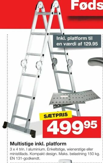 Multistige inkl. platform