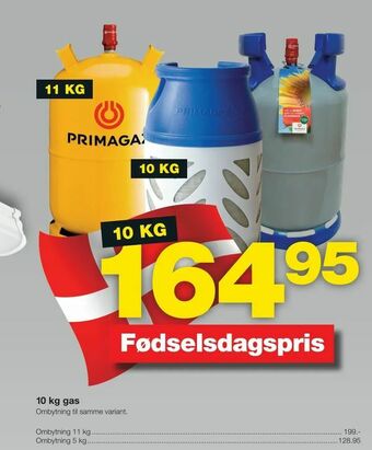 Bauhaus 10 kg gas tilbud