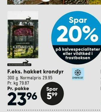 Hakket krondyr
