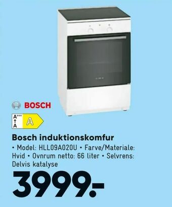 Bilka Bosch induktionskomfur tilbud