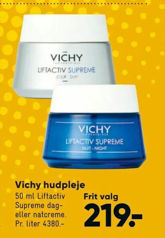 Bilka Vichy hudpleje tilbud