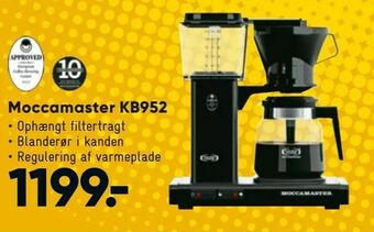 Bilka Moccamaster KB952 tilbud