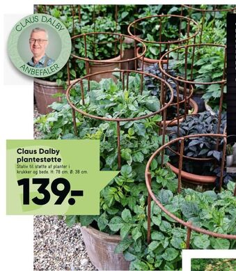 Bilka Claus Dalby plantestøtte tilbud