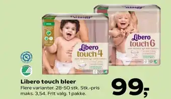 Coop.dk Libero touch bleer tilbud